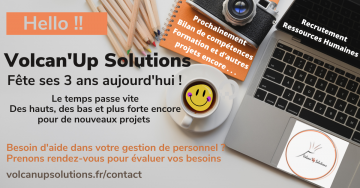 Les 3 ans Volcan'Up Solutions